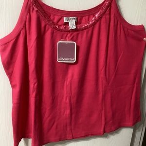 Women’s Plus Size 4x Sequin Tank Top